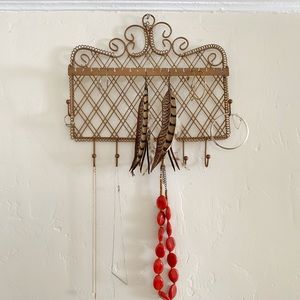 Urban Outfitters hanging jewelry organizer. (NWOT)